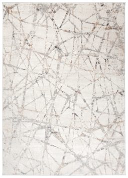 Teppich Valley Grau Abstrakt Linien