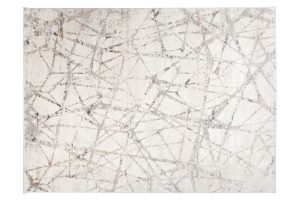 Teppich Valley Grau Abstrakt Linien