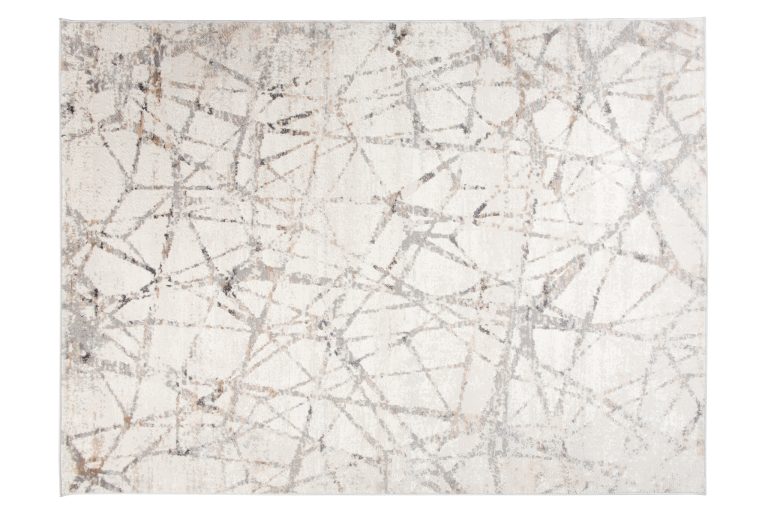 Teppich Valley Grau Abstrakt Linien