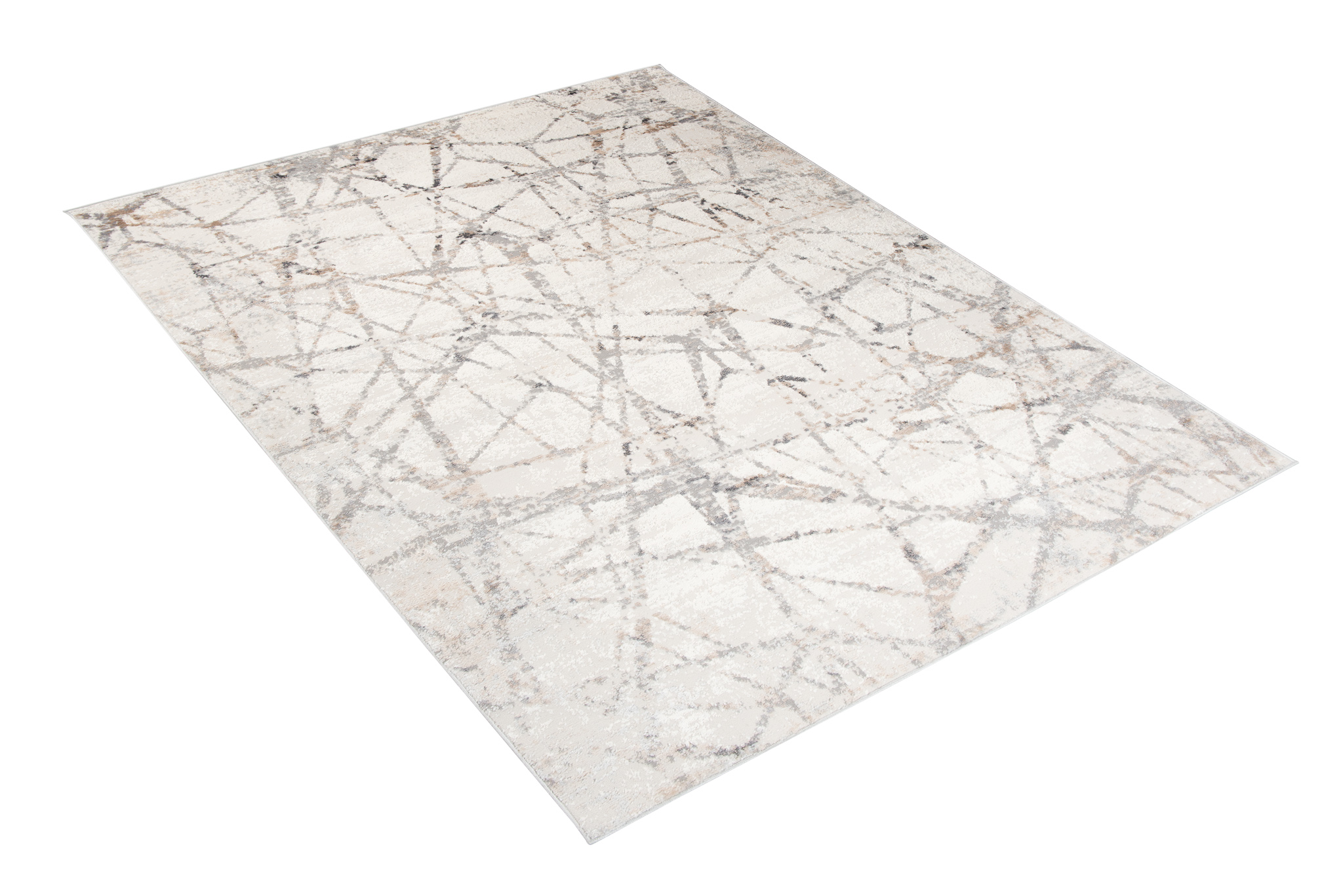 Teppich Valley Grau Abstrakt Linien