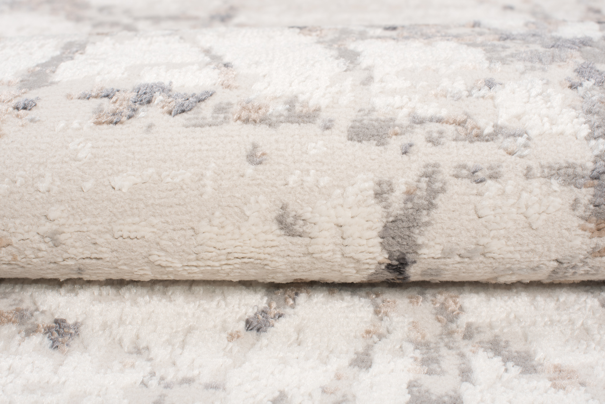 Teppich Valley Grau Abstrakt Linien