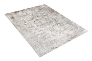 Teppich Valley Grau Beige Vintage Ornamente