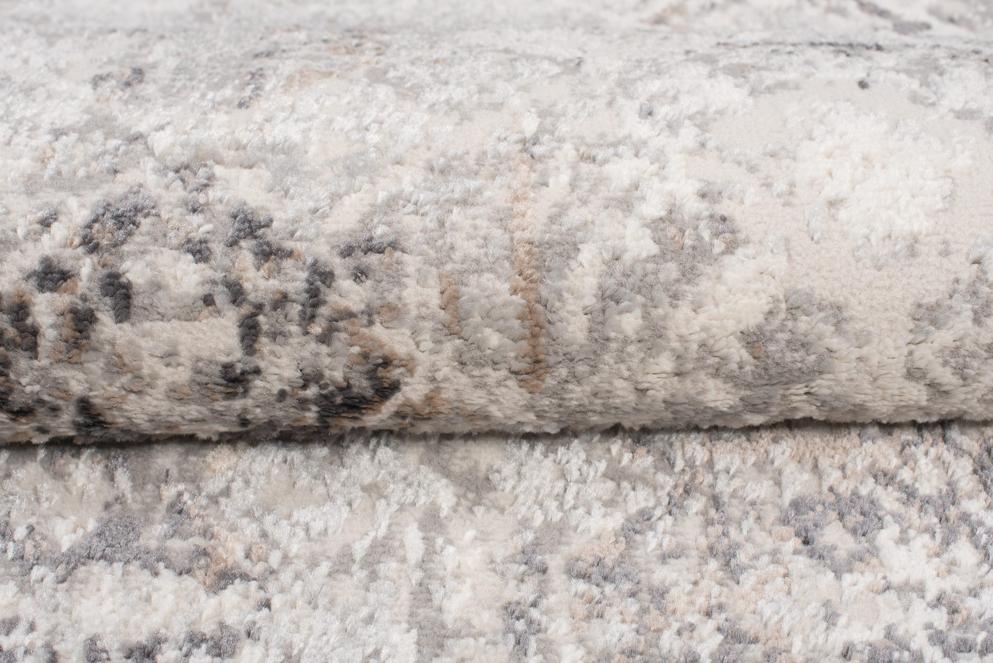 Teppich Valley Grau Beige Vintage Ornamente