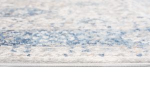 Teppich Valley Grau Blau Ornamente Vintage