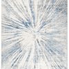 Teppich Valley Grau Blau Abstrakt Glass