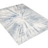 Teppich Valley Grau Blau Abstrakt Glass