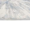 Teppich Valley Grau Blau Abstrakt Glass