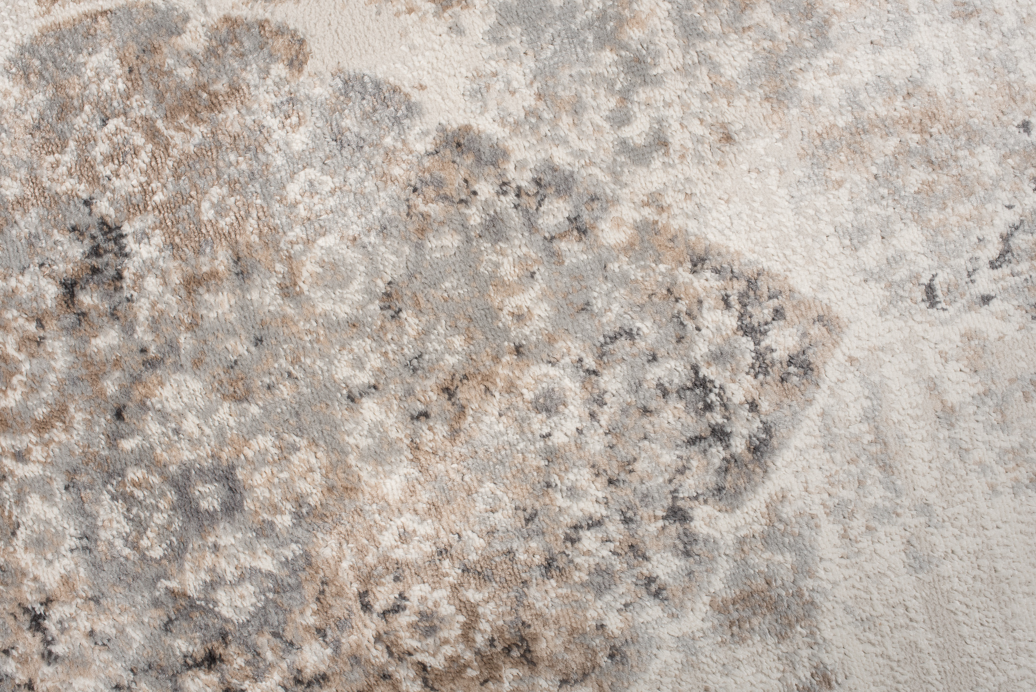 Teppich Valley Grau Fuchsrot Vintage Ornamente