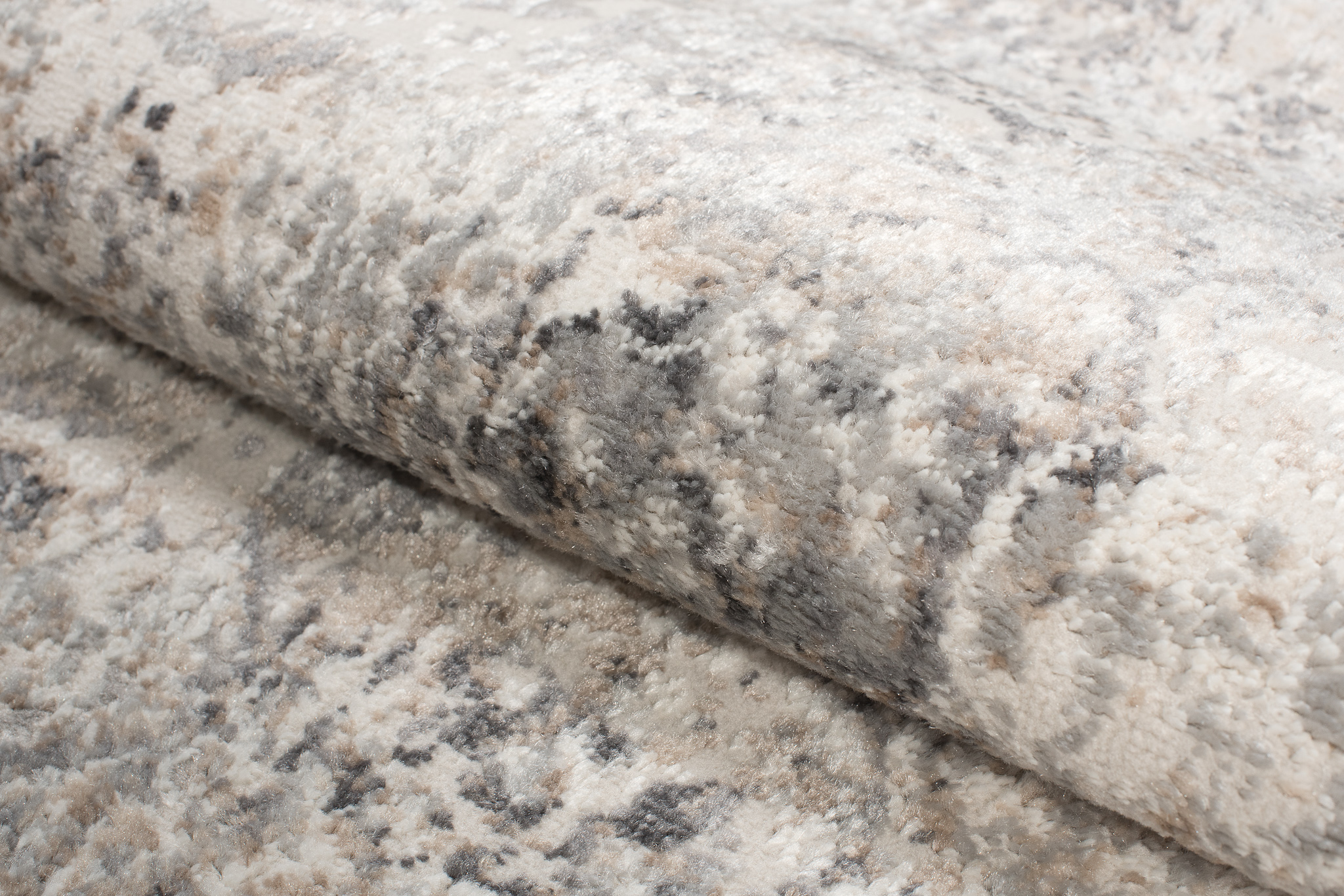 Teppich Valley Grau Fuchsrot Vintage Ornamente