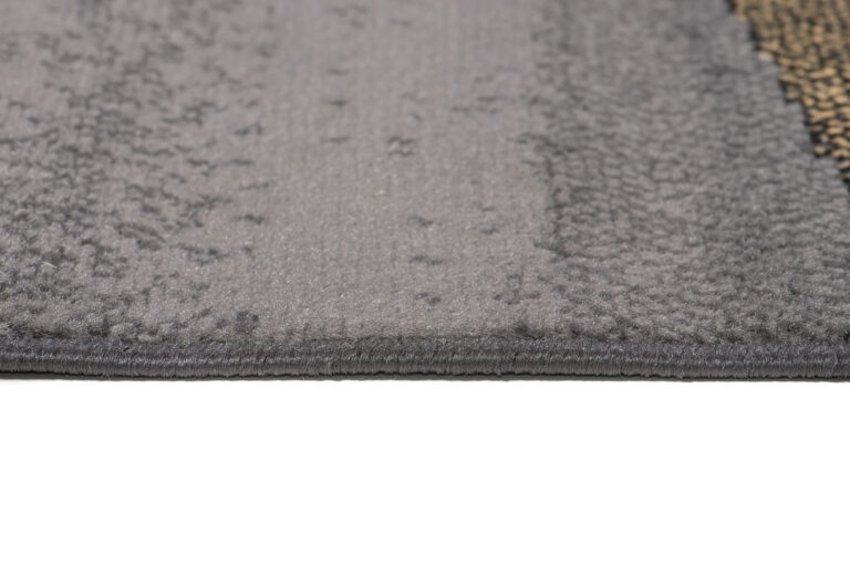 Teppich Maya Gelb Grau Geometrisch