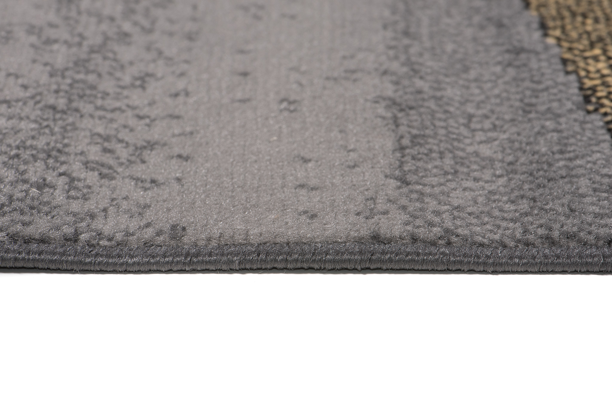 Teppich Maya Gelb Grau Geometrisch