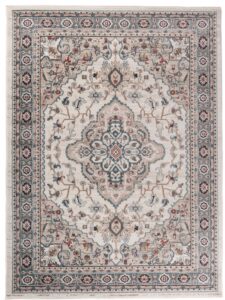 Teppich Colorado Traditionell Creme Beige Ornament