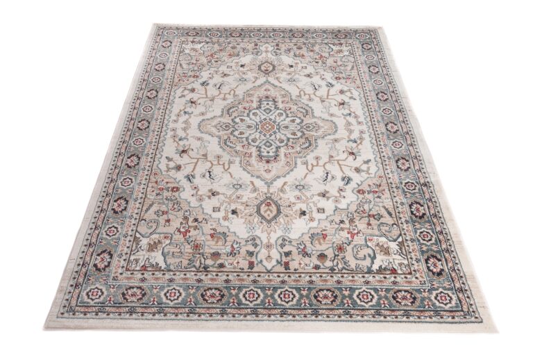 Teppich Colorado Traditionell Creme Beige Ornament