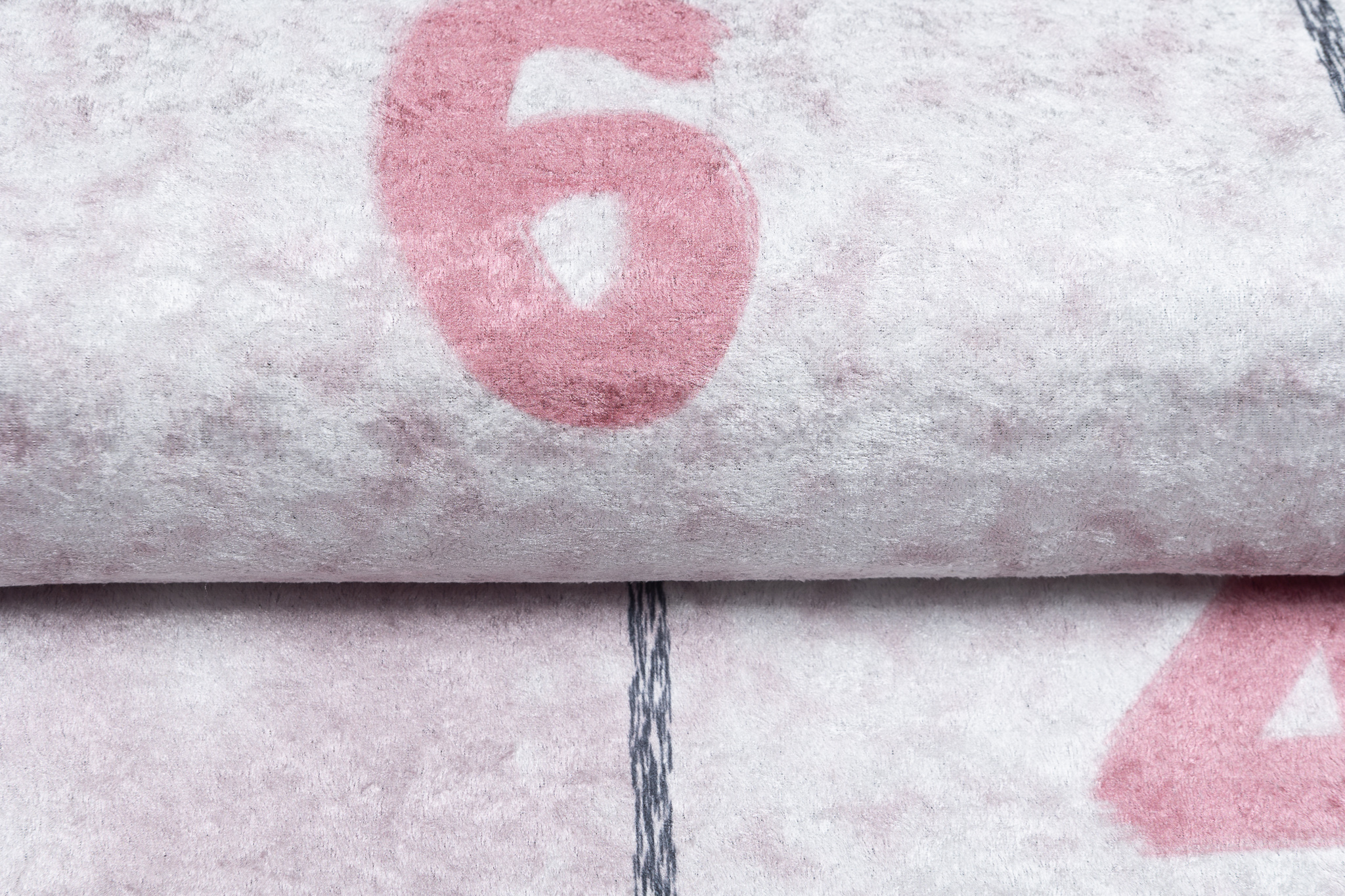 Teppich Emma Kinderzimmer Rosa Hasen Himmel und Hölle