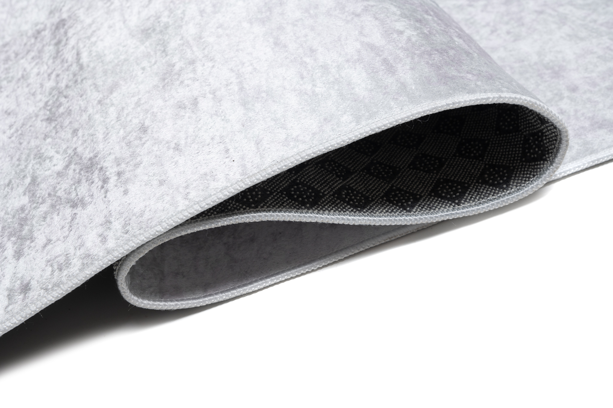 Teppich Emma Kinderzimmer Grau Mädchen Bär Rutschfest