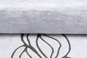 Teppich Emma Kinderzimmer Grau Mädchen Bär Rutschfest