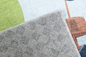 Teppich Emma Rutschfest Waschbar Panda Pirat