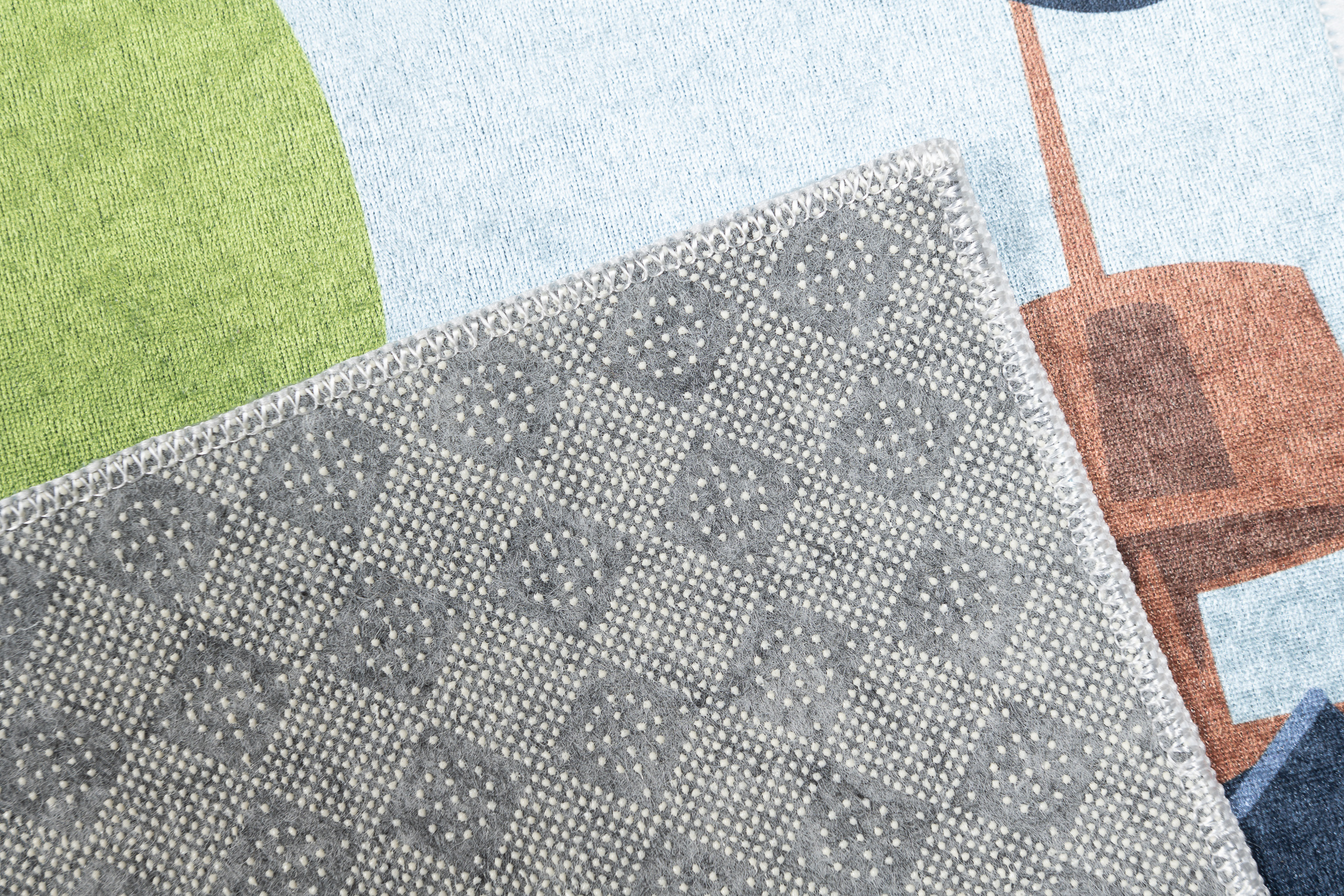 Teppich Emma Rutschfest Waschbar Panda Pirat