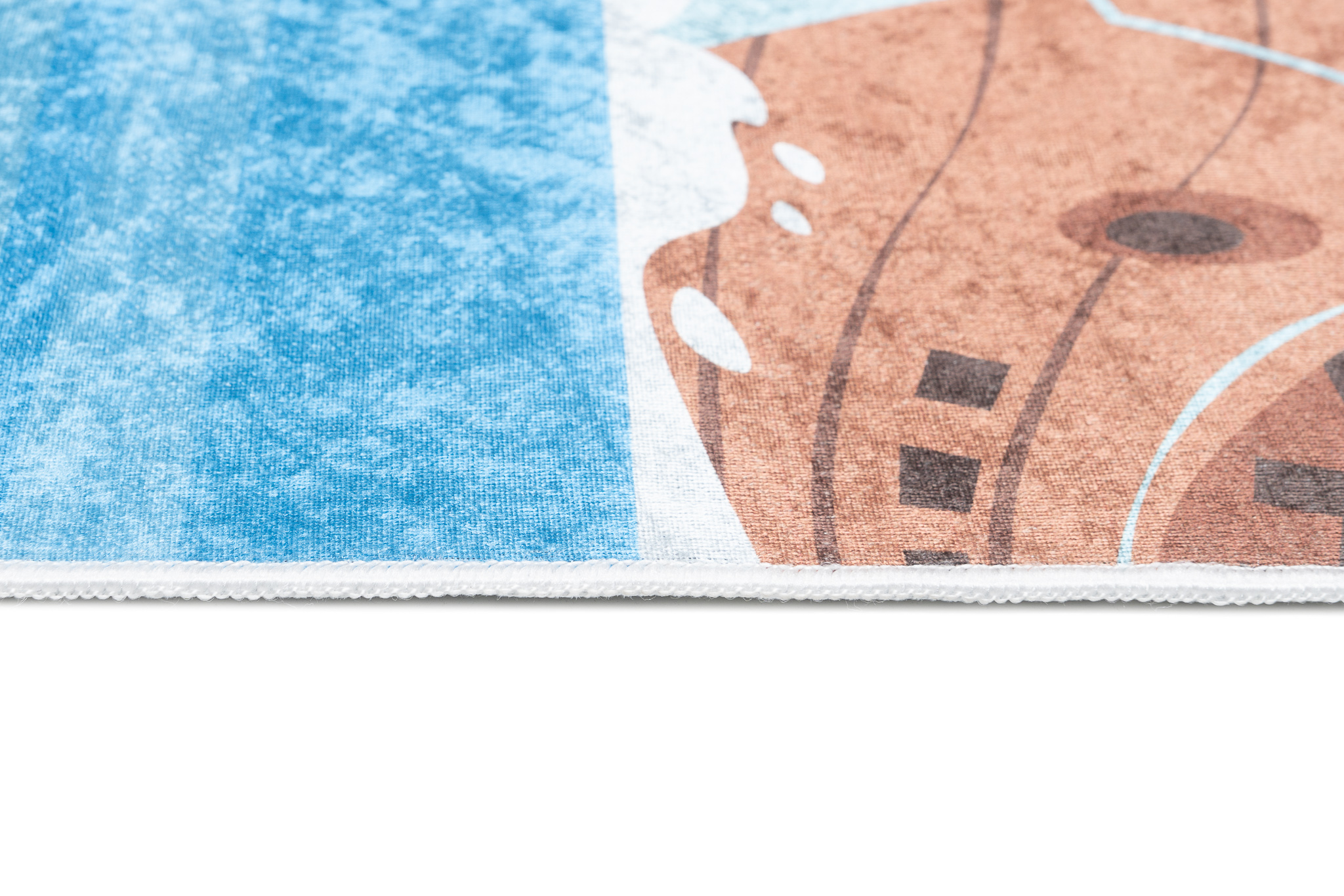 Teppich Emma Rutschfest Waschbar Panda Pirat