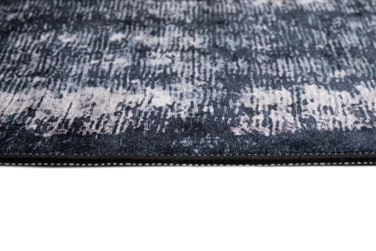 Teppich Toscana Meliert Grau Blau Anti-Rutsch