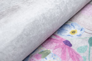 Teppich Emma Kinderzimmer Grau Bär Katze Rutschfest