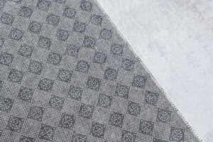 Teppich Emma Kinderzimmer Grau Bär Katze Rutschfest