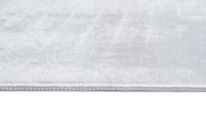 Teppich Emma Kinderzimmer Grau Bär Katze Rutschfest