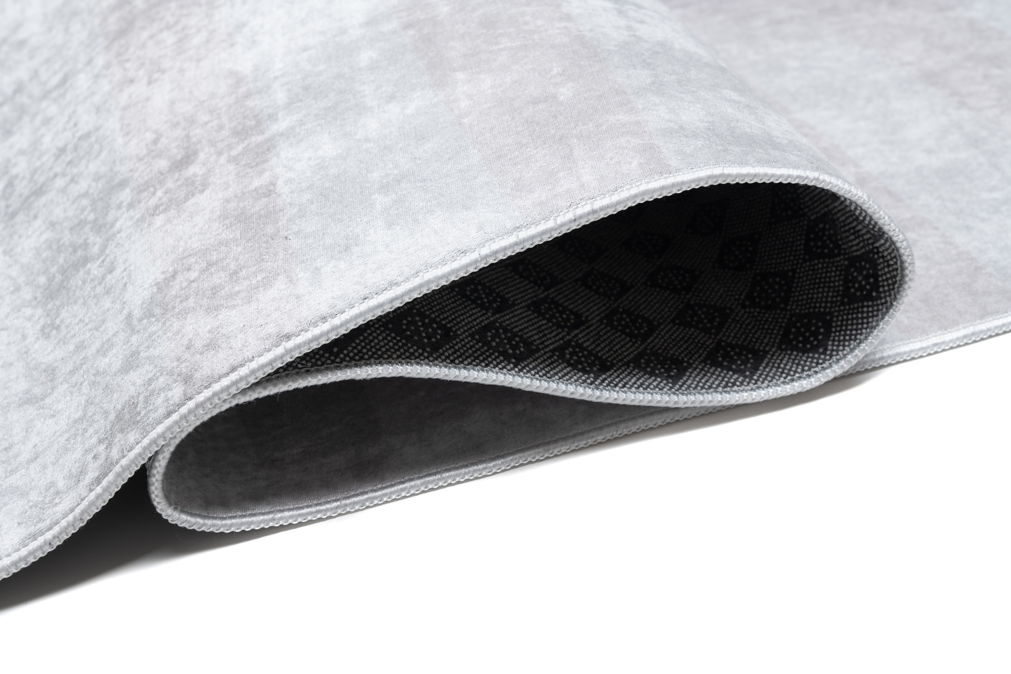 Teppich Emma Kinderzimmer Grau Bär Katze Rutschfest