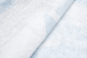 Teppich Emma Kinderzimmer Hellblau Sterne Rutschfest