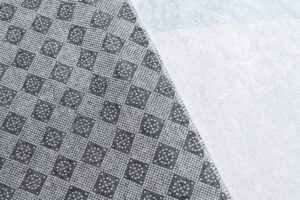 Teppich Emma Kinderzimmer Hellblau Sterne Rutschfest