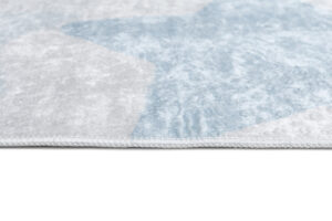 Teppich Emma Kinderzimmer Hellblau Sterne Rutschfest