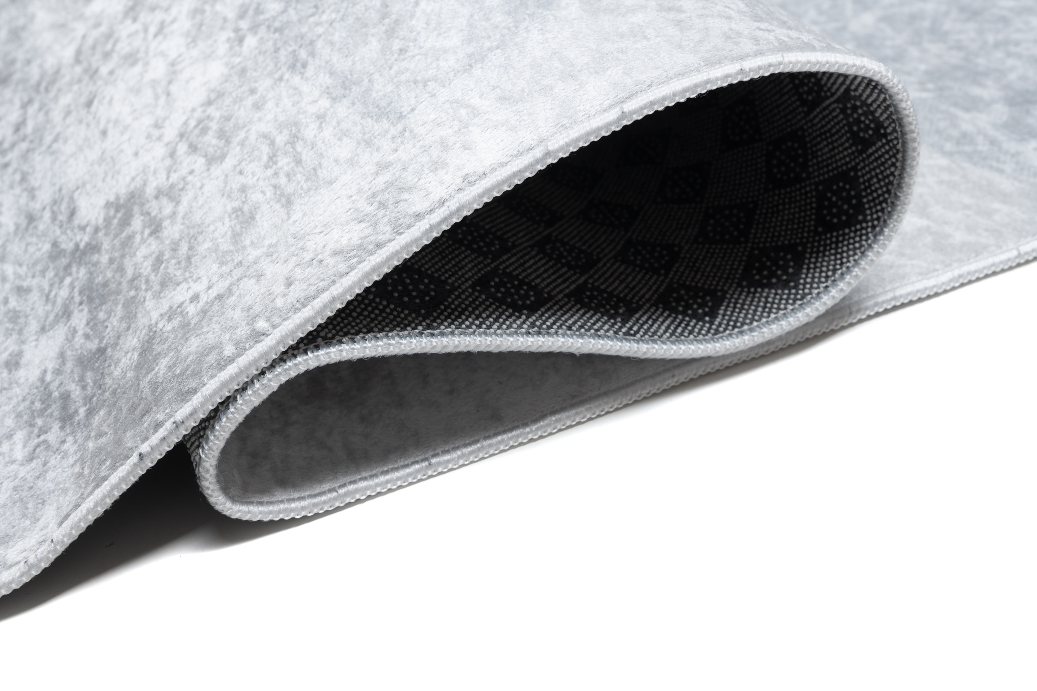 Teppich Emma Kinderzimmer Grau Einhorn Rutschfest