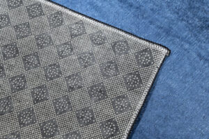 Teppich Emma Rutschfest Waschbar Marineblau Game Over