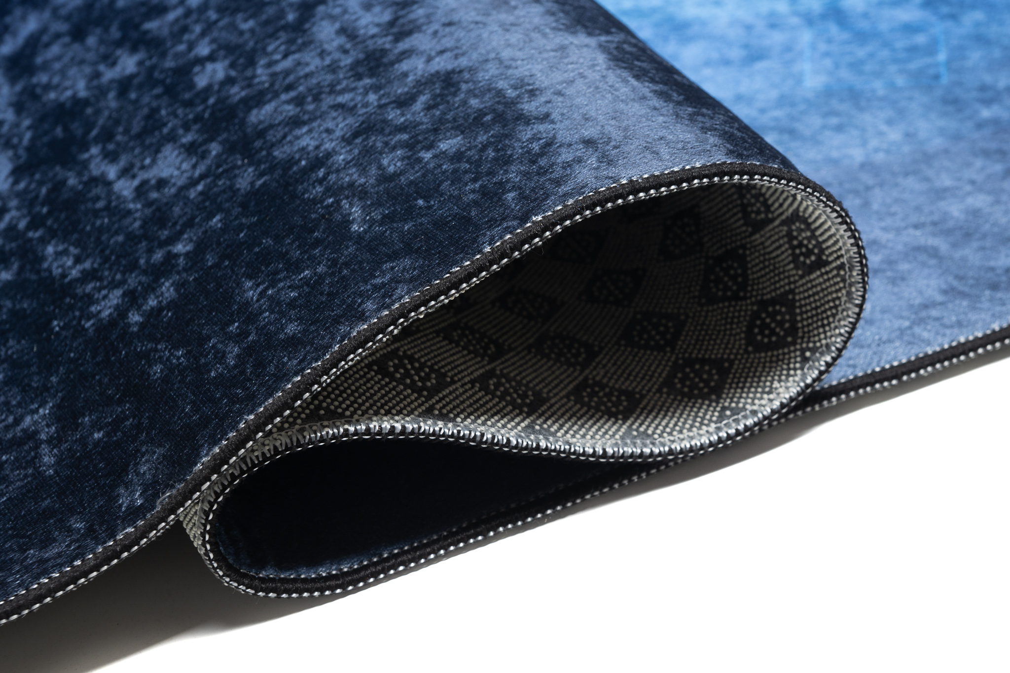 Teppich Emma Rutschfest Waschbar Marineblau Game Over