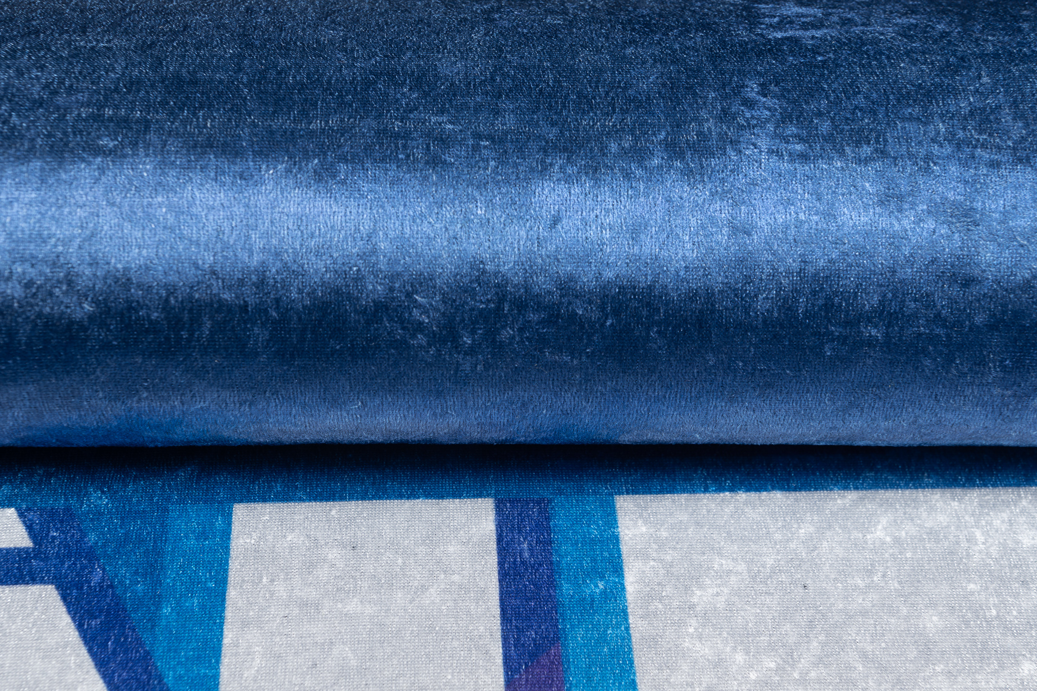 Teppich Emma Rutschfest Waschbar Marineblau Game Over