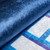 Teppich Emma Rutschfest Waschbar Marineblau Game Over