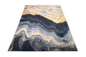 Teppich Toscana Grau Golden Achat Anti-Rutsch