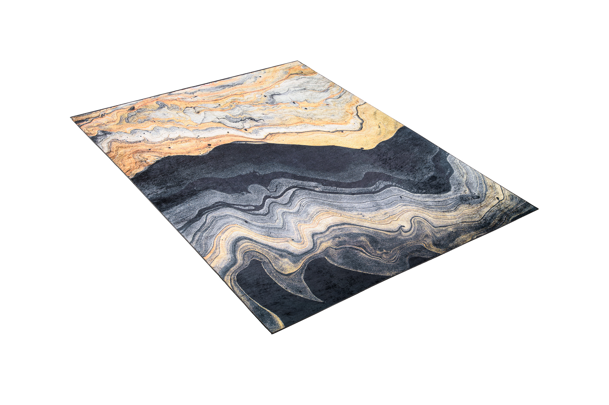 Teppich Toscana Grau Golden Achat Anti-Rutsch