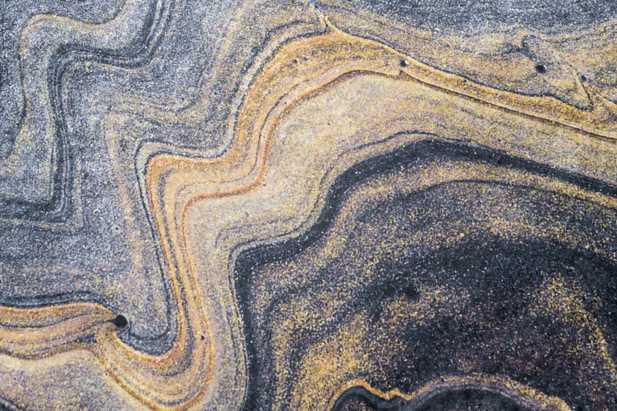 Teppich Toscana Grau Golden Achat Anti-Rutsch