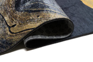 Teppich Toscana Grau Golden Achat Anti-Rutsch