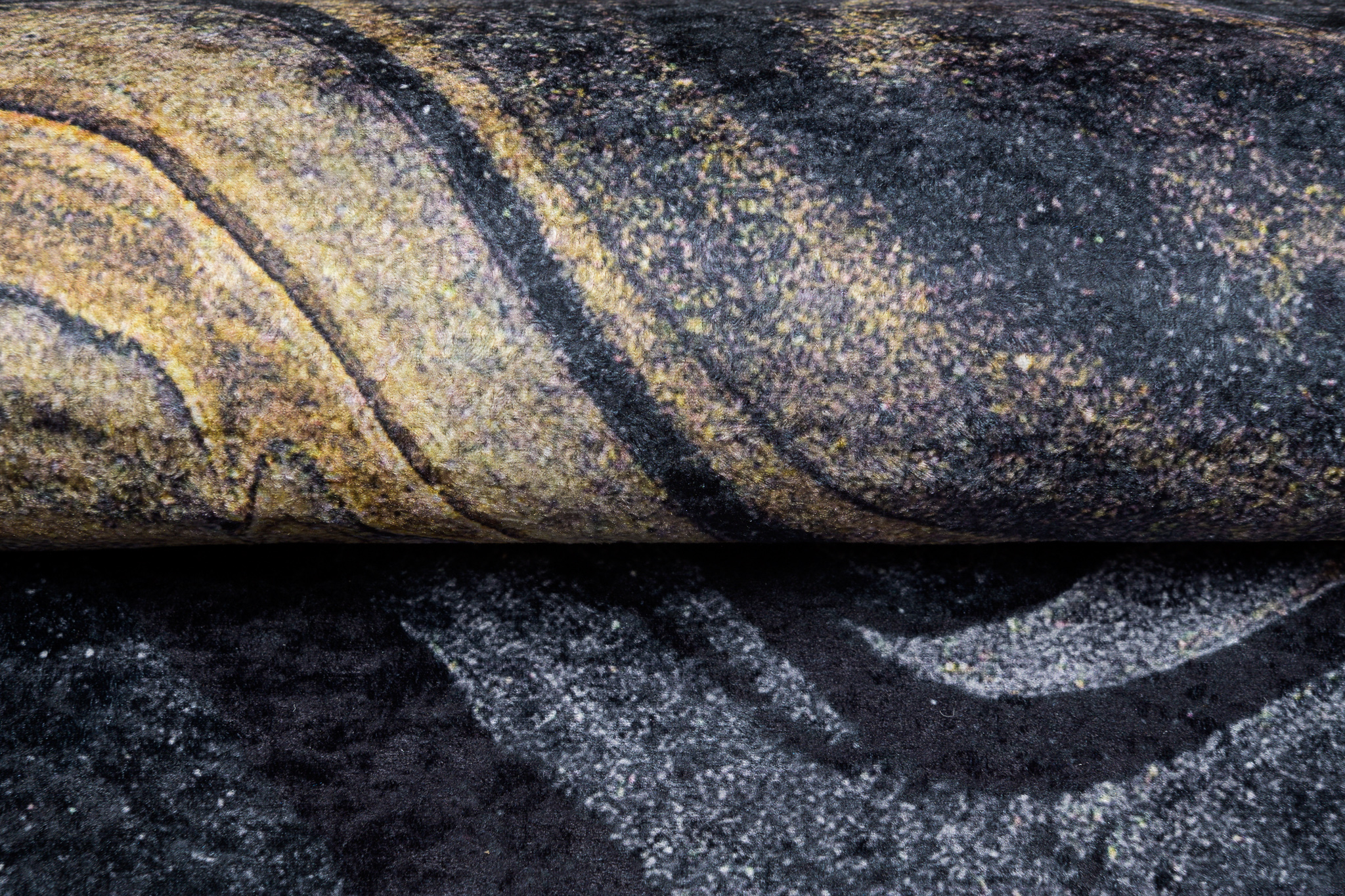 Teppich Toscana Grau Golden Achat Anti-Rutsch