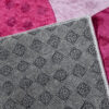 Teppich Emma Kinderzimmer Rosa Schloss Prinzessin Rutschfest