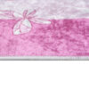 Teppich Emma Kinderzimmer Rosa Schloss Prinzessin Rutschfest