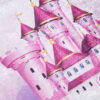 Teppich Emma Kinderzimmer Rosa Schloss Prinzessin Rutschfest