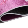 Teppich Emma Kinderzimmer Rosa Schloss Prinzessin Rutschfest