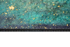 Teppich Toscana Smaragd Golden Anti-Rutsch