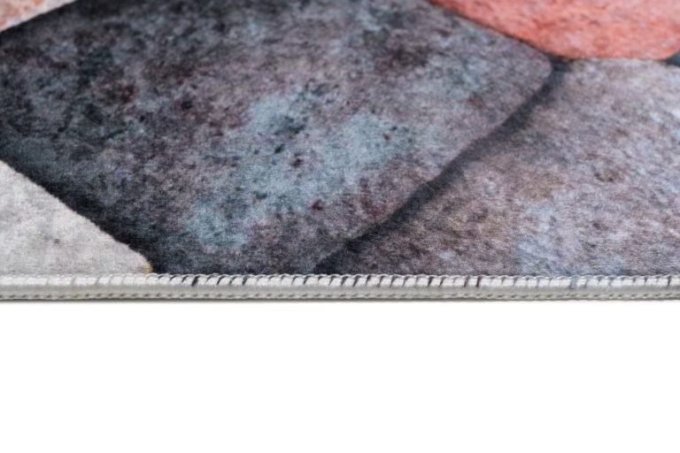 Teppich Toscana Geometrisch Quadrate Pastellfarben