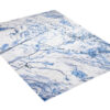 Teppich Toscana Abstrakt Blau Grau