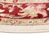 Teppich Rivoli Rund Creme Rot Klassisch
