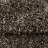 Teppich Essence Rund Shaggy Taupe Grau Melange
